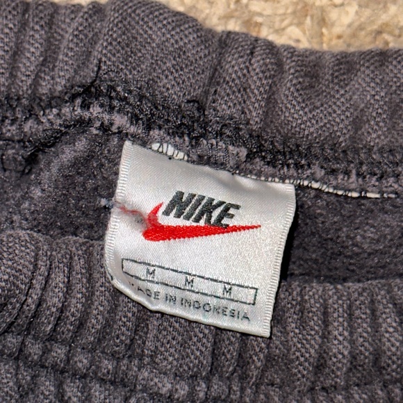 Vintage Nike Windbreaker Pants Sz M Jogger Bottom 90s - Picture 2 of 6